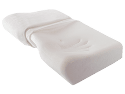 артапедычная падушка з выемкай для пляча